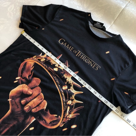 Game Of Thrones Women’s Size M Black T-Shirt HBO Official Licensed Graphic Tee - Picture 6 of 16